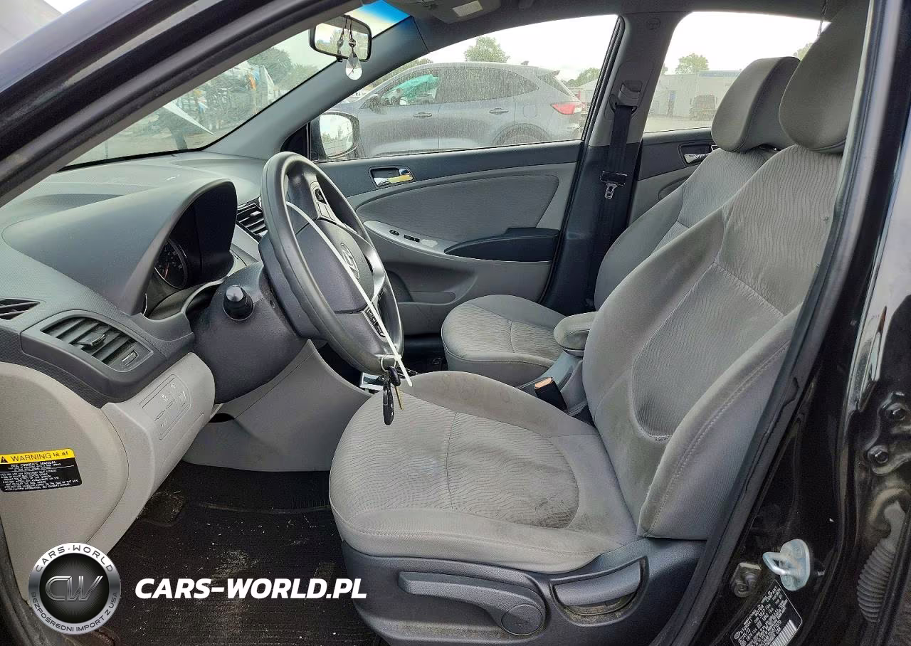 2013 Hyundai Accent Gls VIN:KMHCU4AE1DU577570 - 7