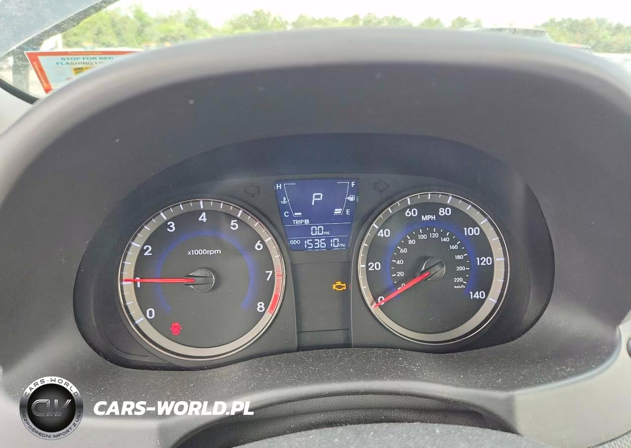 2013 Hyundai Accent Gls VIN:KMHCU4AE1DU577570 - 9