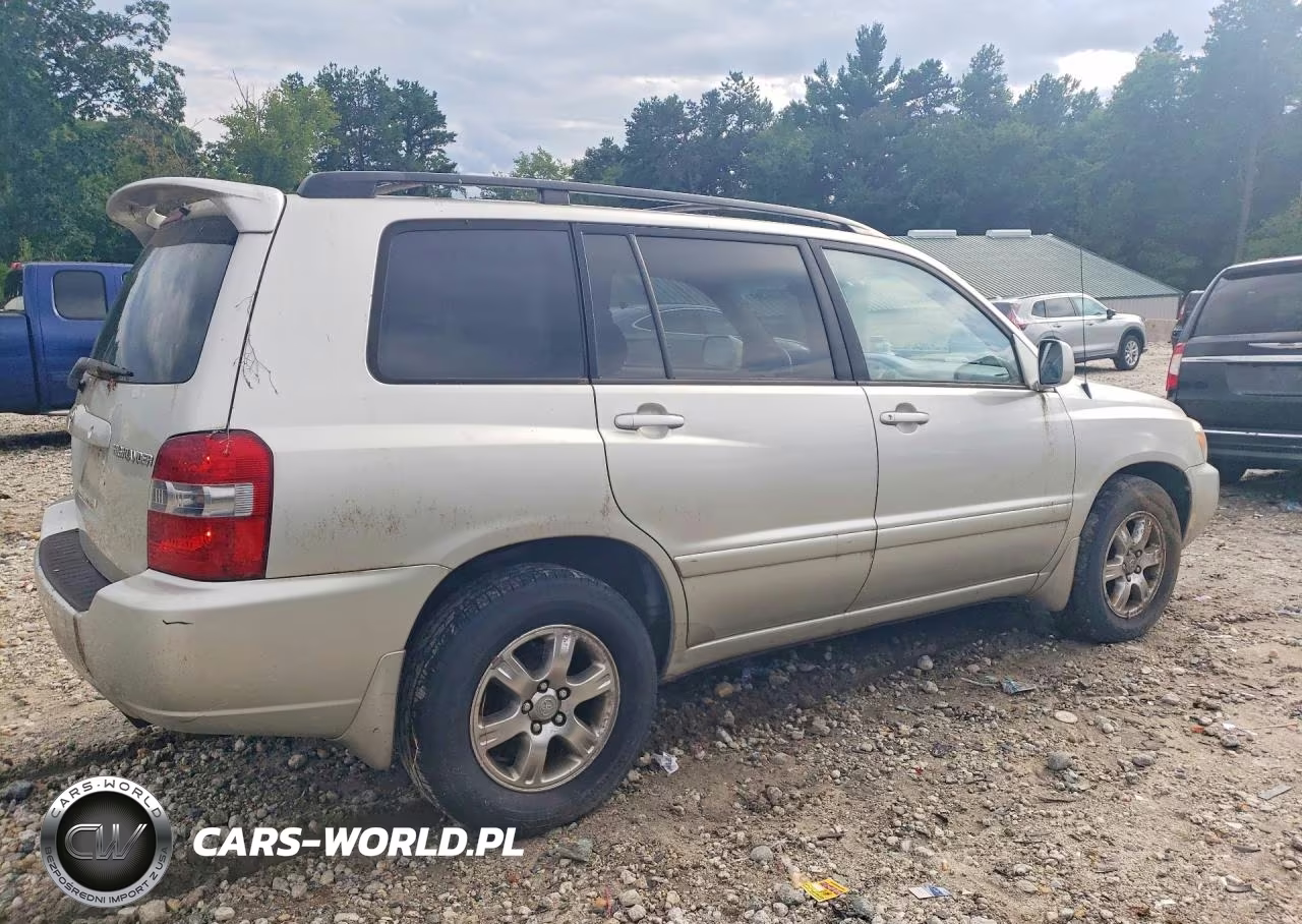 2007 Toyota Highlander Base VIN:JTEEP21A270218967 - 3
