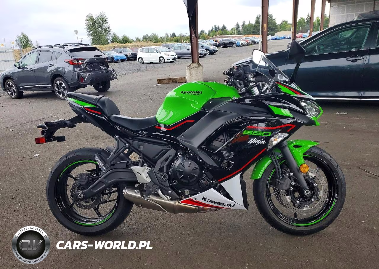 2022 Kawasaki Ex650 N VIN:ML5EXEN15NDA66265 - 1