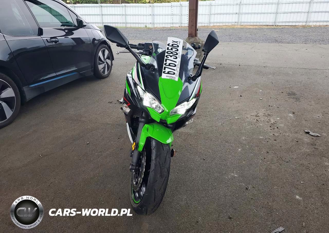 2022 Kawasaki Ex650 N VIN:ML5EXEN15NDA66265 - 2