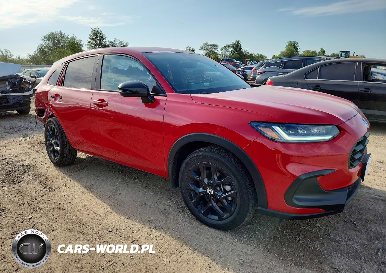 2025 Honda Hr-V Sport VIN:3CZRZ1H51SM736894 - 4