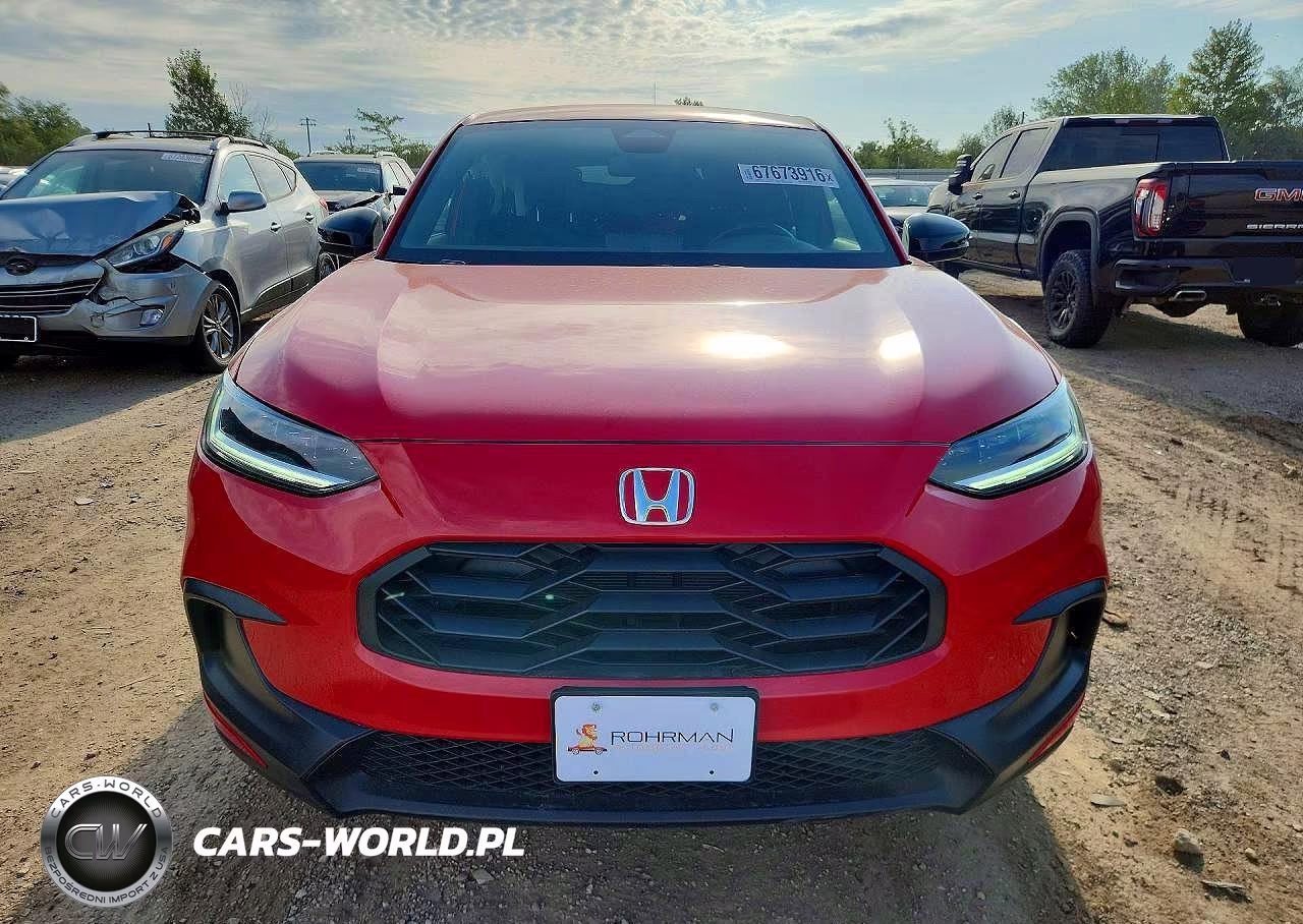 2025 Honda Hr-V Sport VIN:3CZRZ1H51SM736894 - 5