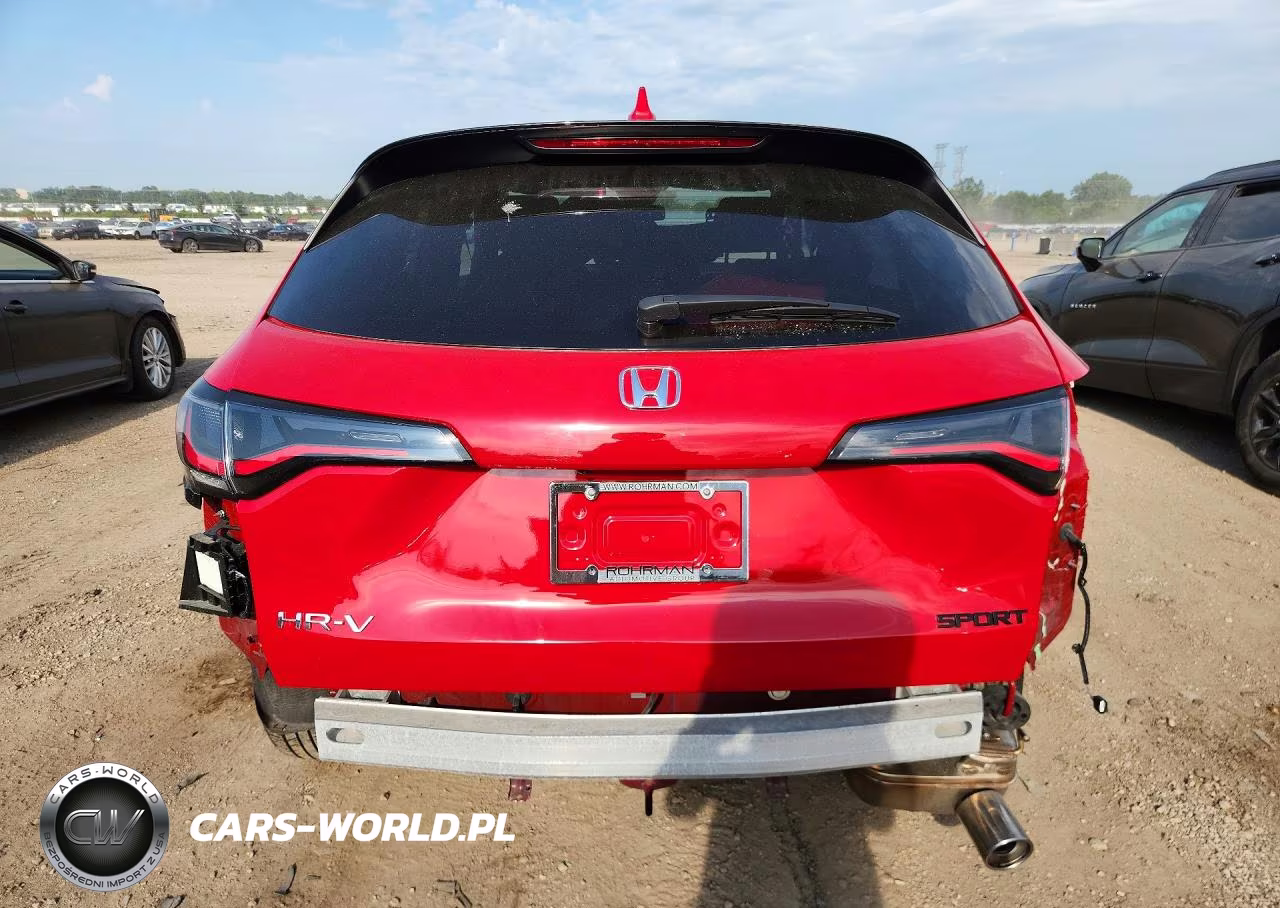 2025 Honda Hr-V Sport VIN:3CZRZ1H51SM736894 - 6