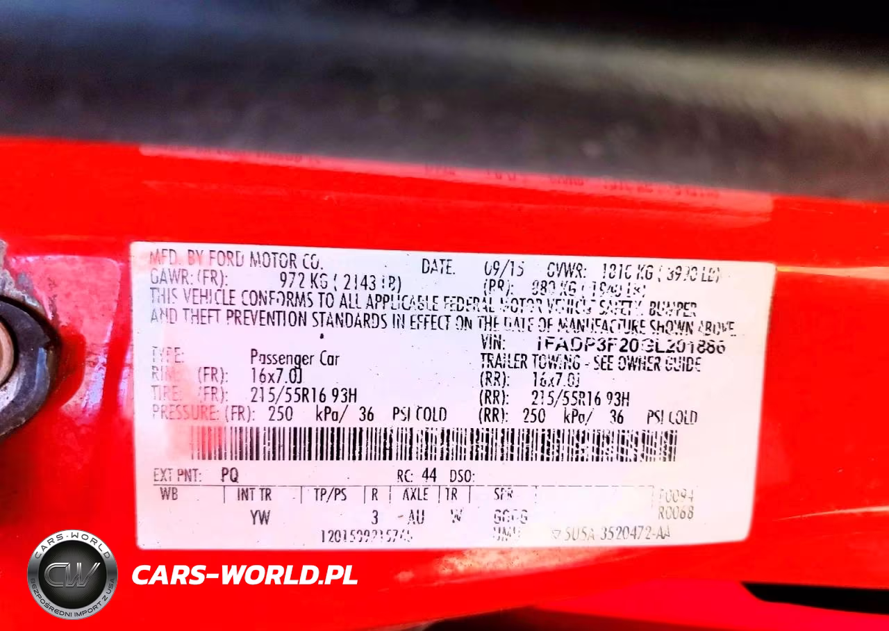 2016 Ford Focus Se VIN:1FADP3F20GL201886 - 12