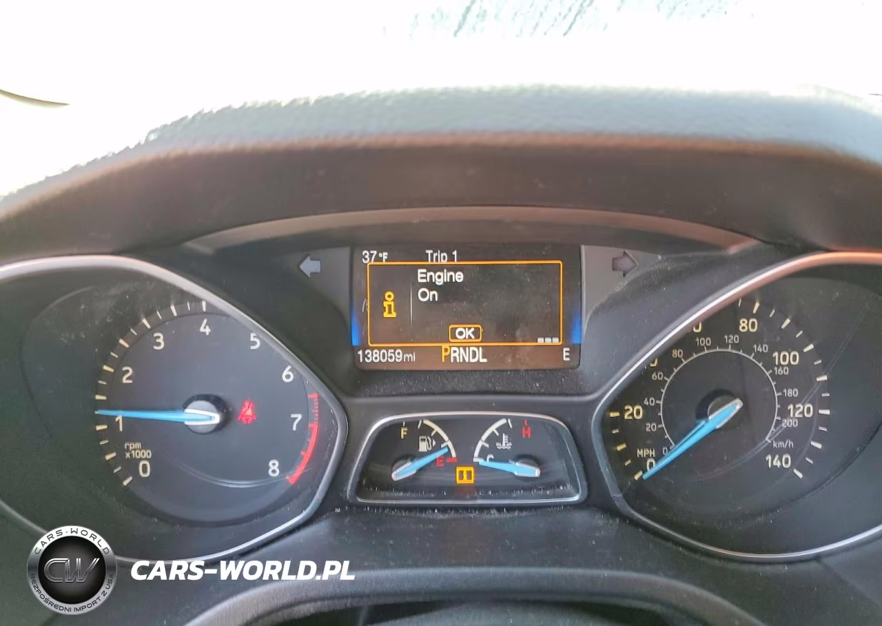 2016 Ford Focus Se VIN:1FADP3F20GL201886 - 9