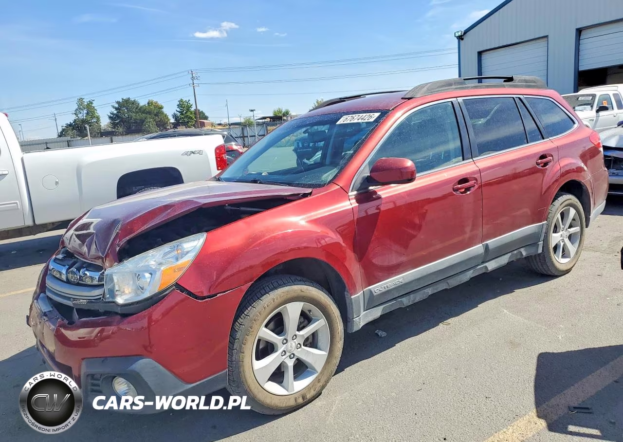 2013 Subaru Outback 2.5I Premium VIN:4S4BRBCC5D3209332 - 1
