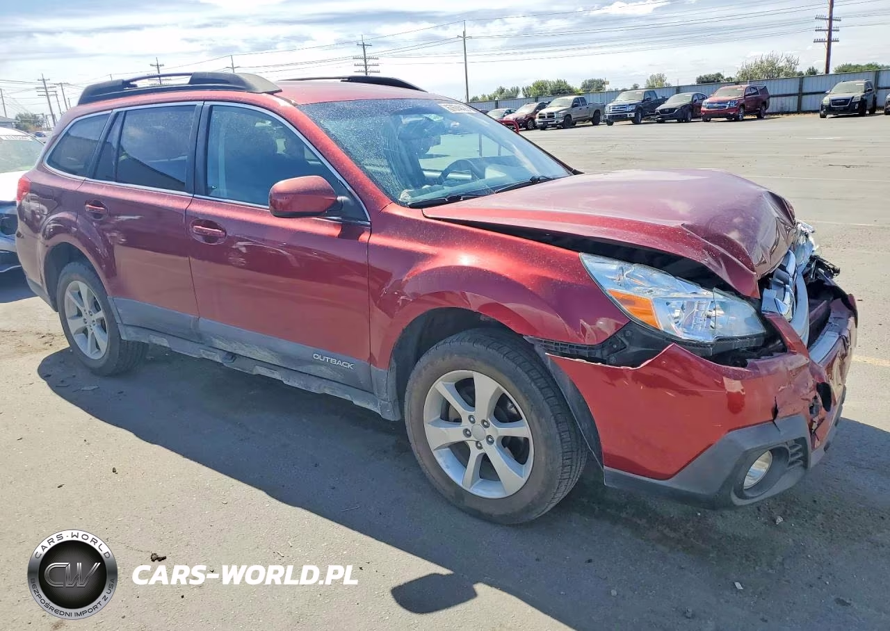 2013 Subaru Outback 2.5I Premium VIN:4S4BRBCC5D3209332 - 4