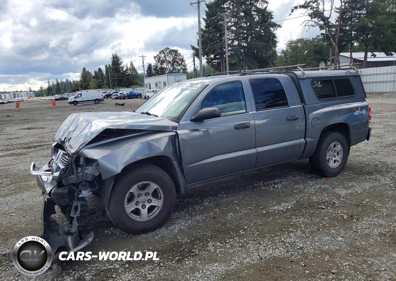 2006 Dodge Dakota Quad Slt VIN:1D7HW48N86S535203 - 1