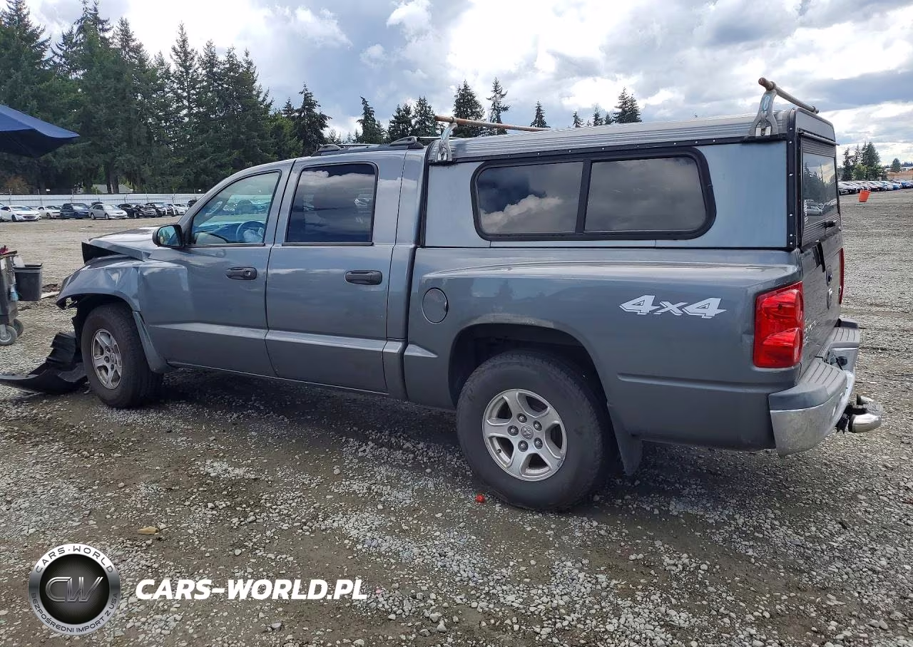 2006 Dodge Dakota Quad Slt VIN:1D7HW48N86S535203 - 2