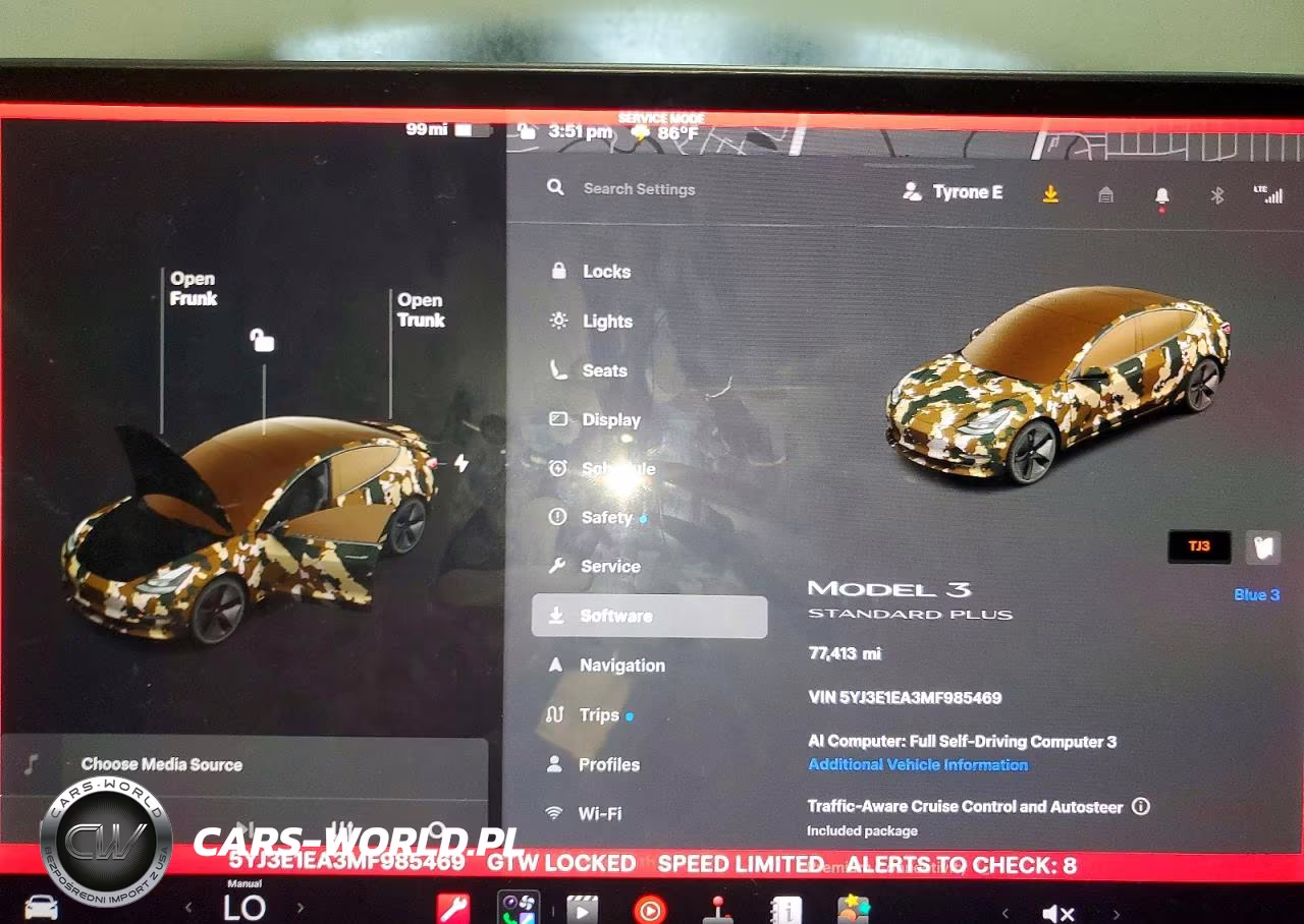 2021 Tesla Model 3 VIN:5YJ3E1EA3MF985469 - 9