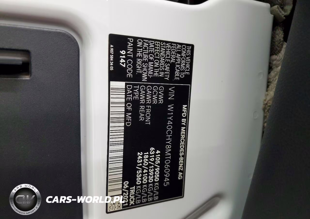 2021 Mercedes-Benz Sprinter 2500 VIN:W1Y40CHY8MT060945 - 13