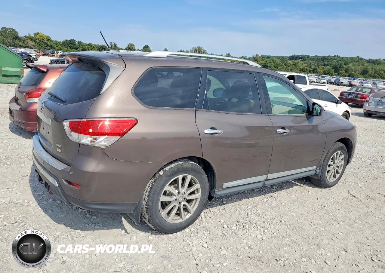 2016 Nissan Pathfinder Sl VIN:5N1AR2MM8GC668250 - 3