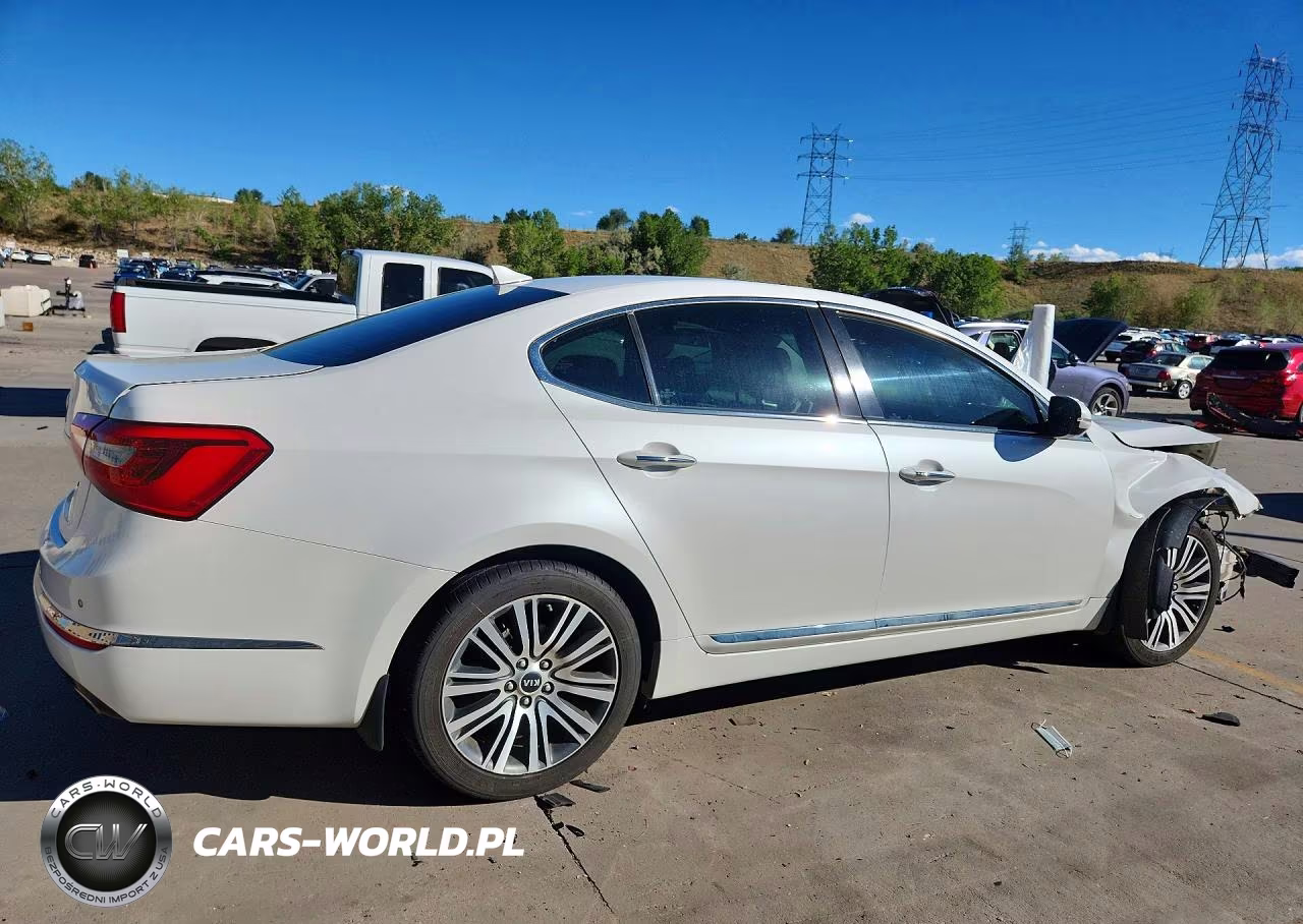 2014 Kia Cadenza Premium VIN:KNALN4D74E5129458 - 3