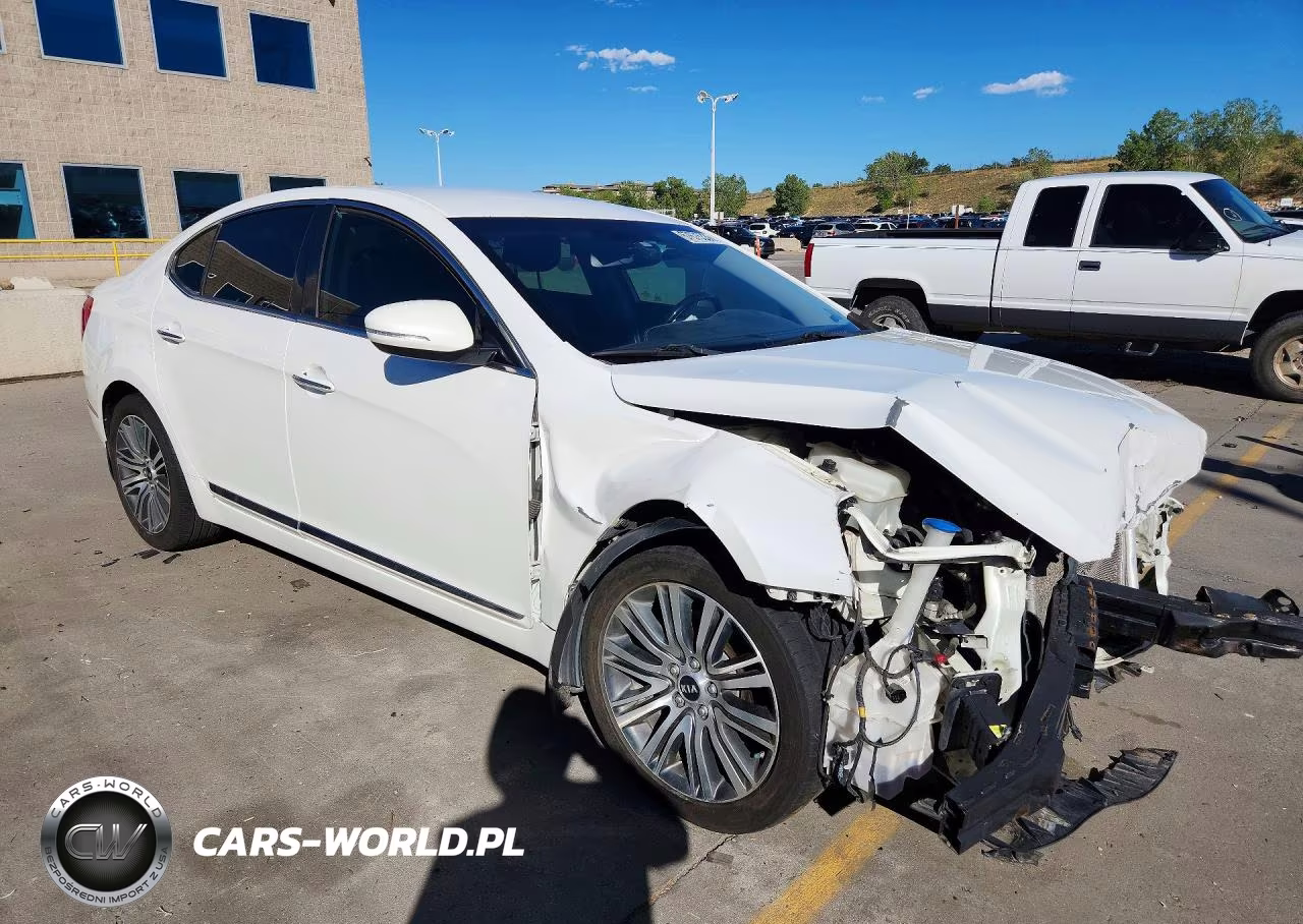 2014 Kia Cadenza Premium VIN:KNALN4D74E5129458 - 4