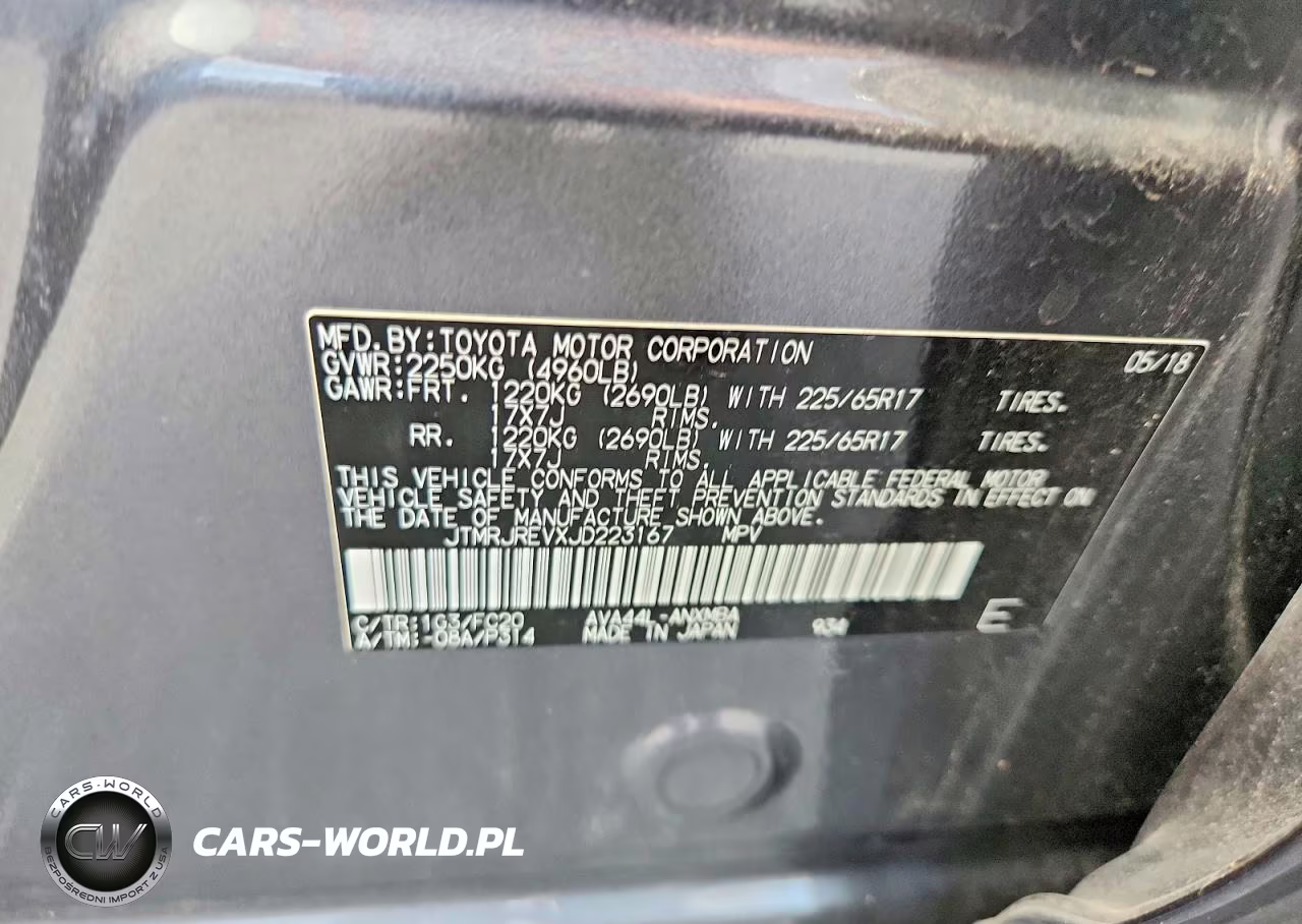 2018 Toyota Rav4 Hybrid Xle VIN:JTMRJREVXJD223167 - 13