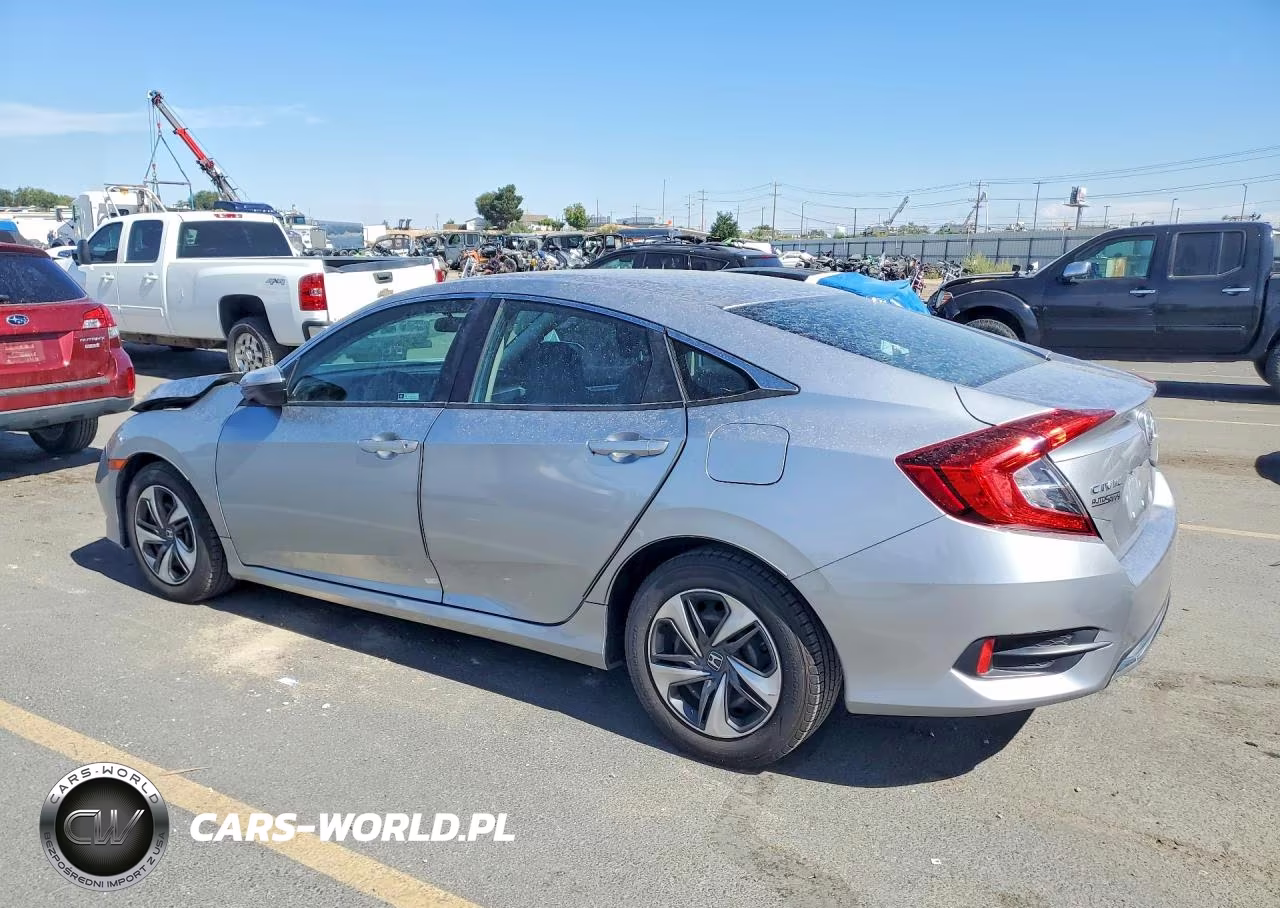 2020 Honda Civic Lx VIN:2HGFC2F64LH569749 - 2