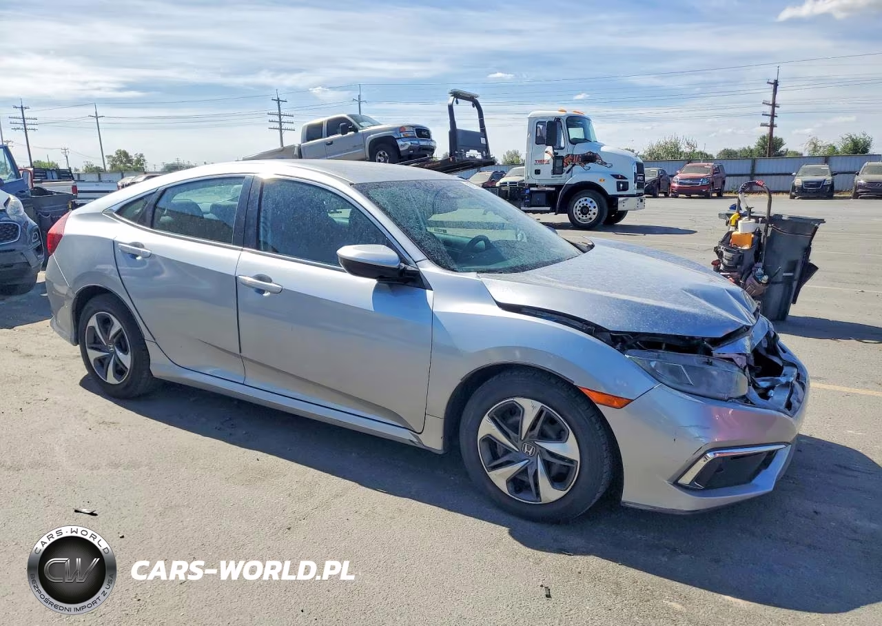 2020 Honda Civic Lx VIN:2HGFC2F64LH569749 - 4