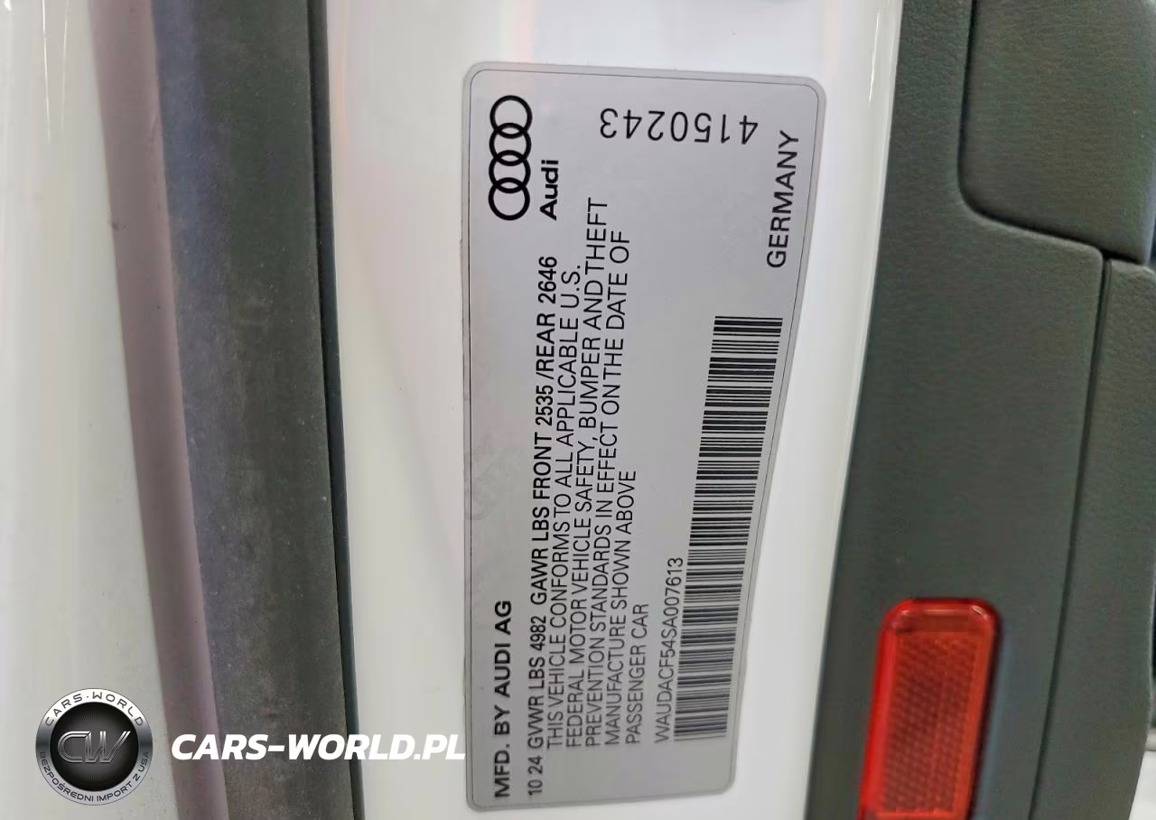 2025 Audi A5 Premium 45 VIN:WAUDACF54SA007613 - 12