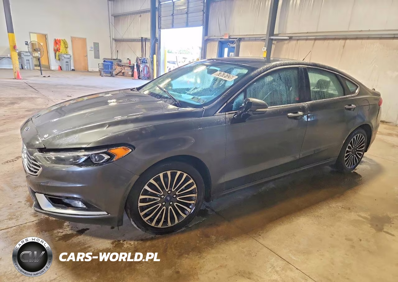2017 Ford Fusion Se VIN:3FA6P0HD1HR366127 - 1