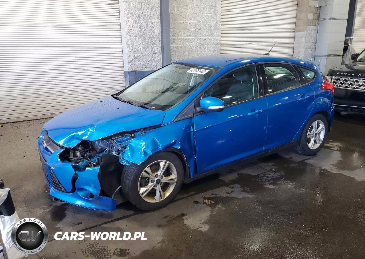2014 Ford Focus Se VIN:1FADP3K21EL407219 - 1