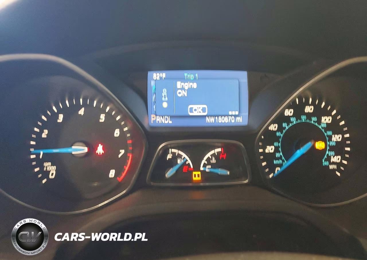 2014 Ford Focus Se VIN:1FADP3K21EL407219 - 9