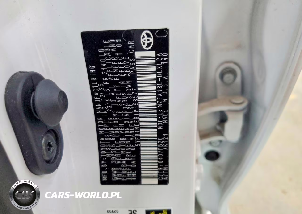 2026 Toyota Corolla Le VIN:5YFB4MDE8TP398577 - 12