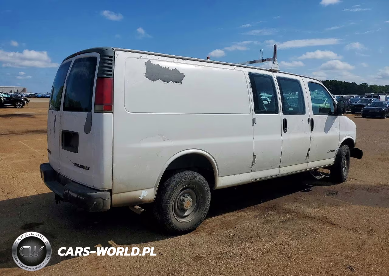 2002 Chevrolet Express G2500 VIN:1GCGG29RX21127763 - 3