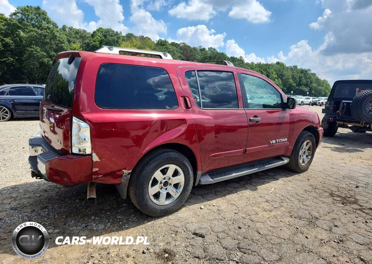 2007 Nissan Armada Se Ffv VIN:5N1BA08C07N700503 - 3