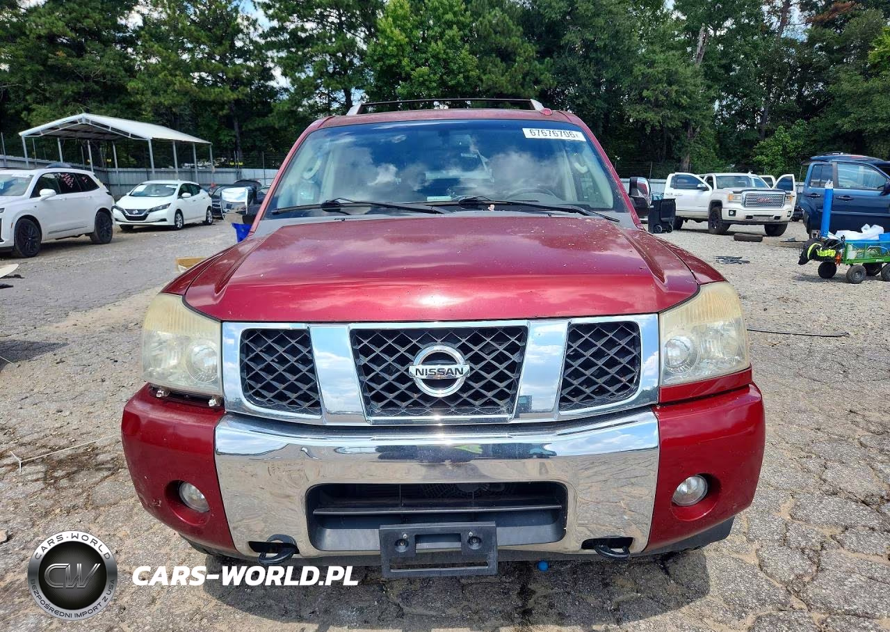 2007 Nissan Armada Se Ffv VIN:5N1BA08C07N700503 - 5