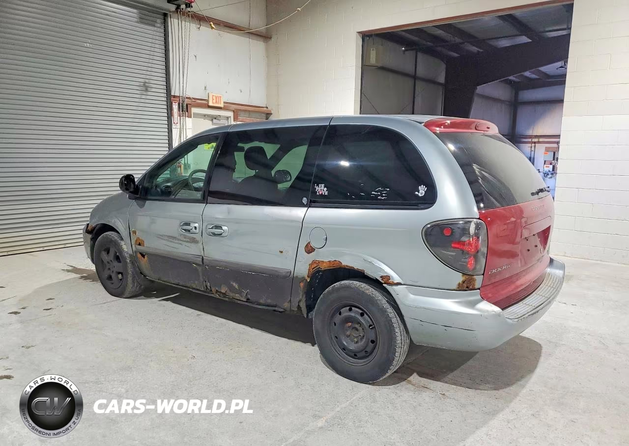2006 Dodge Caravan Sxt VIN:1D4GP45R56B738353 - 2