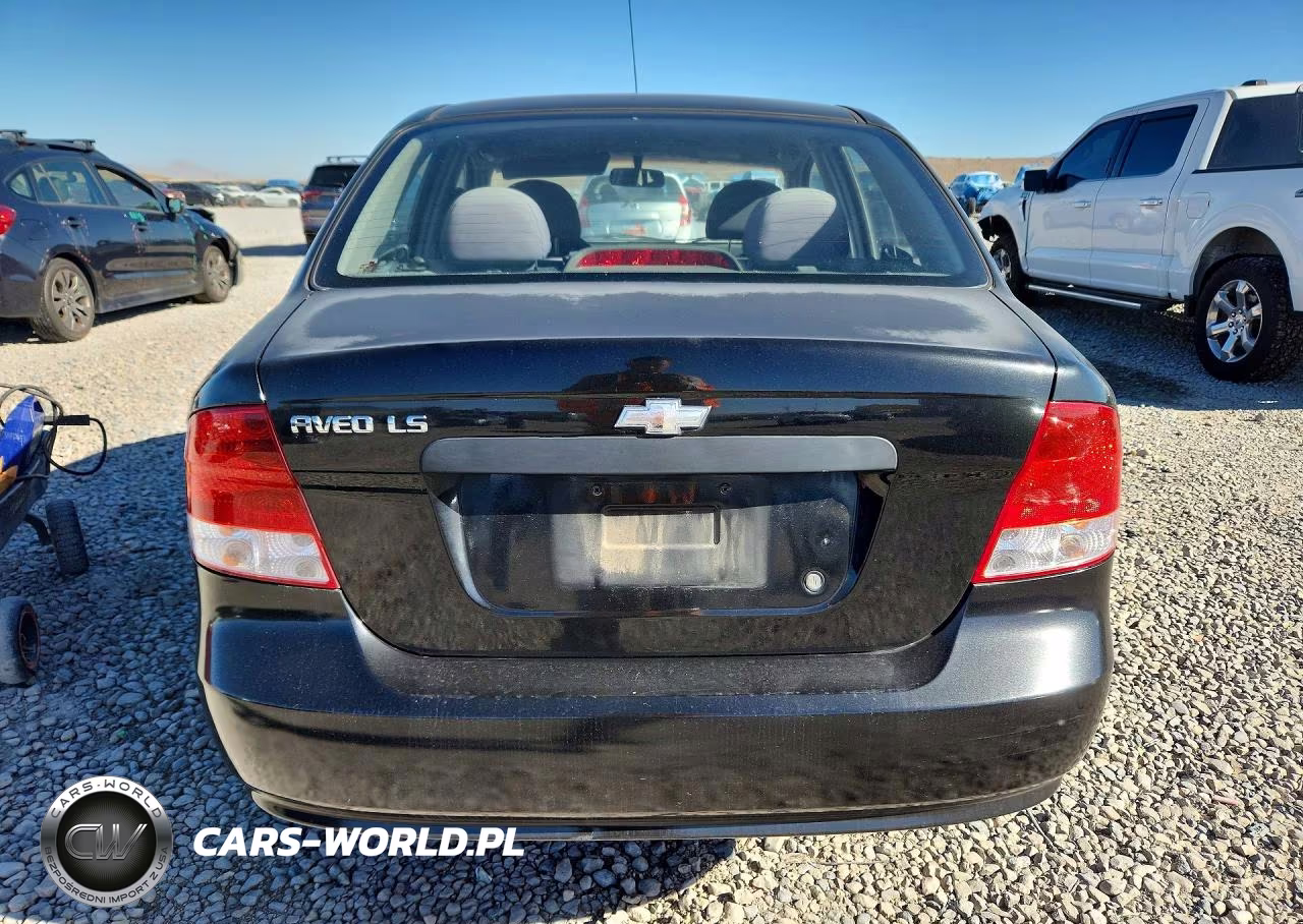 2006 Chevrolet Aveo Base VIN:KL1TD56626B562576 - 6