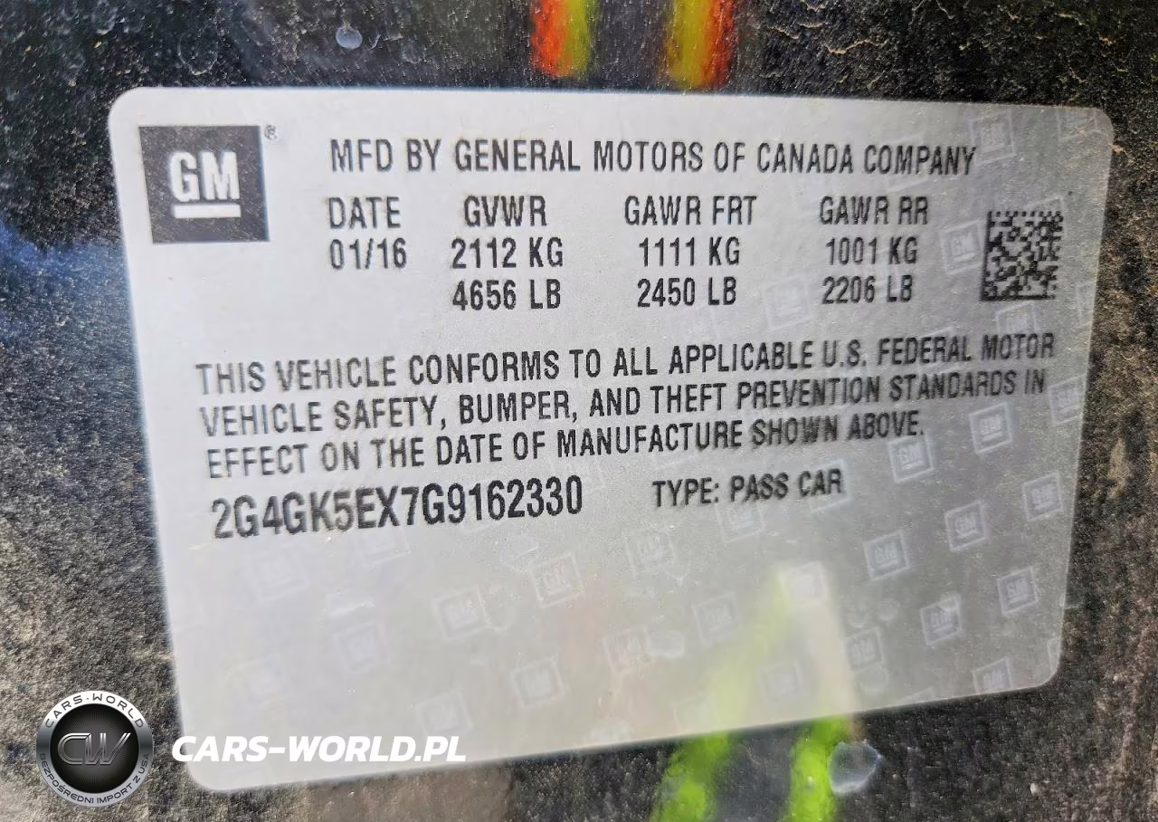 2016 Buick Regal VIN:2G4GK5EX7G9162330 - 12