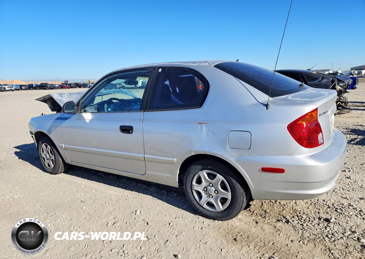 2003 Hyundai Accent Gl VIN:KMHCG35C63U276298 - 2