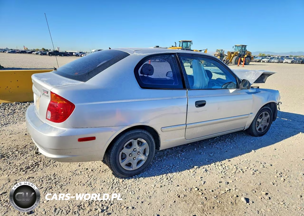 2003 Hyundai Accent Gl VIN:KMHCG35C63U276298 - 3