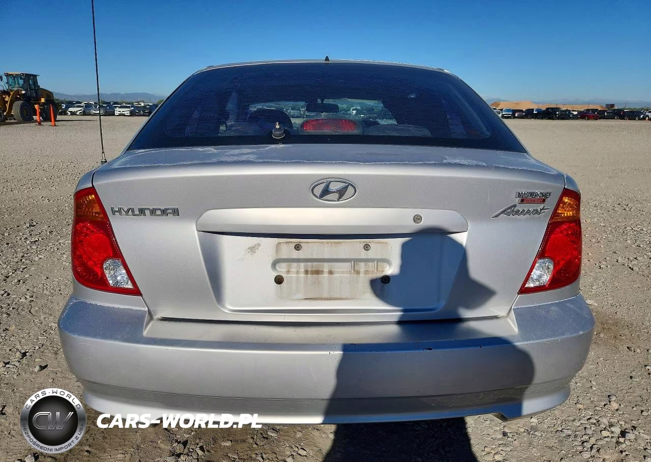 2003 Hyundai Accent Gl VIN:KMHCG35C63U276298 - 6