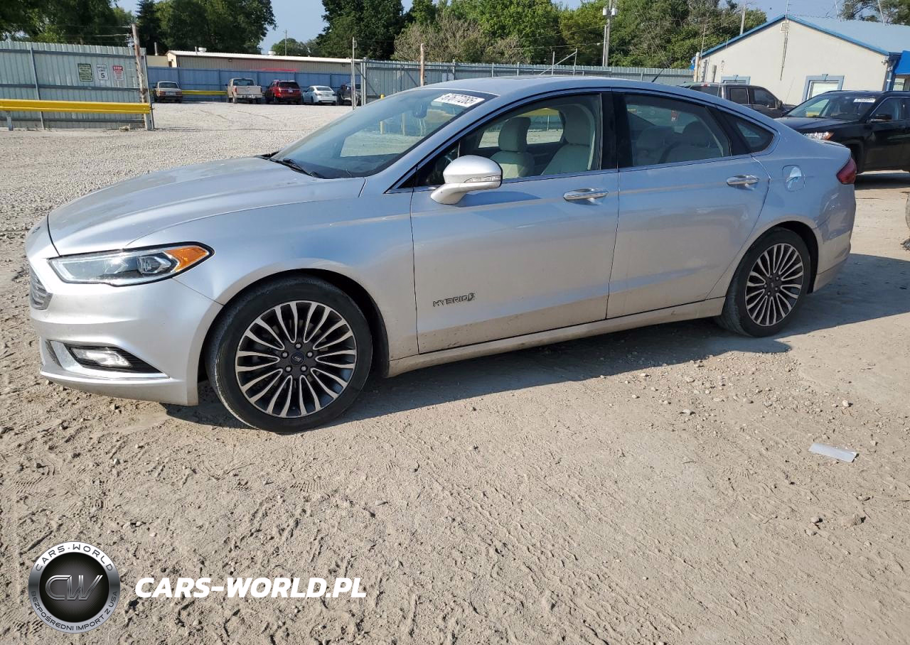 2018 Ford Fusion Titanium-Platinum Hev