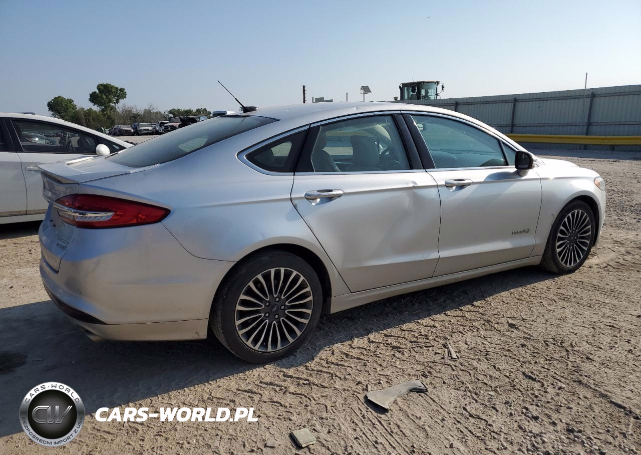 2018 Ford Fusion Titanium-Platinum Hev VIN:3FA6P0RU2JR242467 - 3