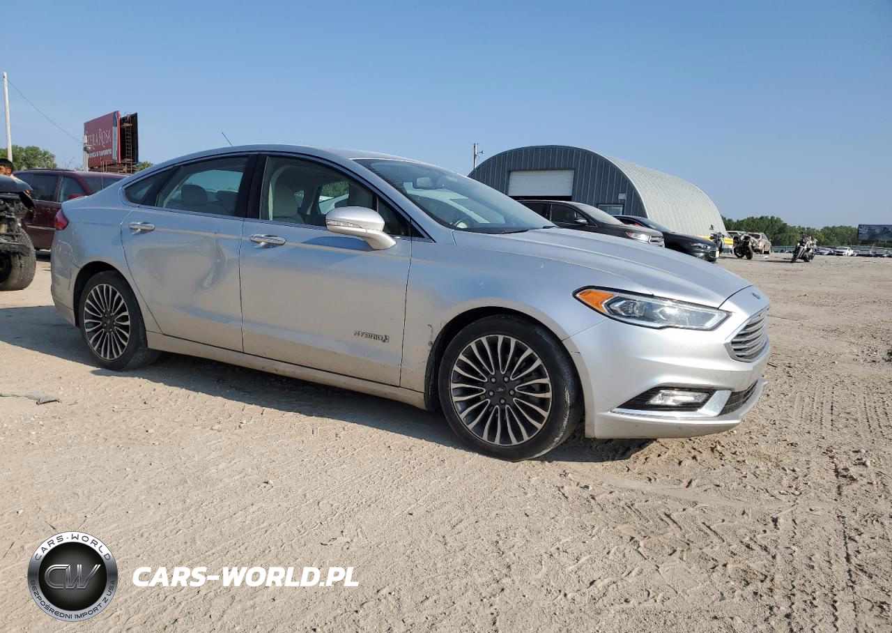 2018 Ford Fusion Titanium-Platinum Hev VIN:3FA6P0RU2JR242467 - 4
