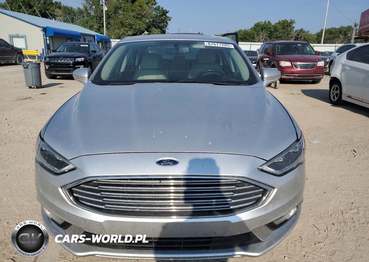 2018 Ford Fusion Titanium-Platinum Hev VIN:3FA6P0RU2JR242467 - 5