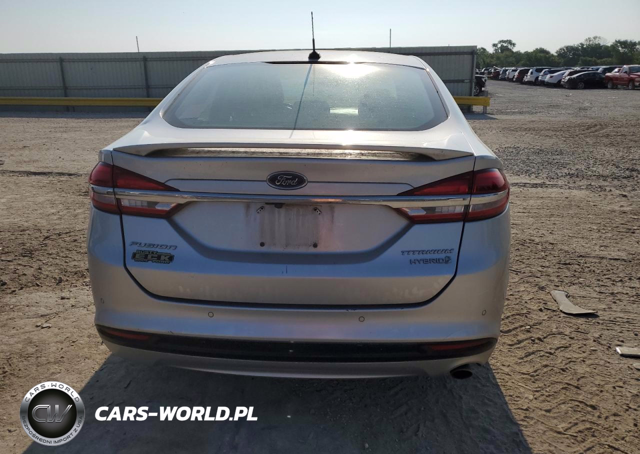 2018 Ford Fusion Titanium-Platinum Hev VIN:3FA6P0RU2JR242467 - 6