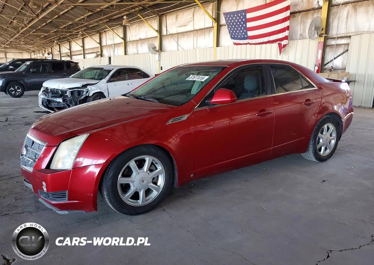 2008 Cadillac Cts Hi Feature V6 VIN:1G6DR57V180150204 - 1
