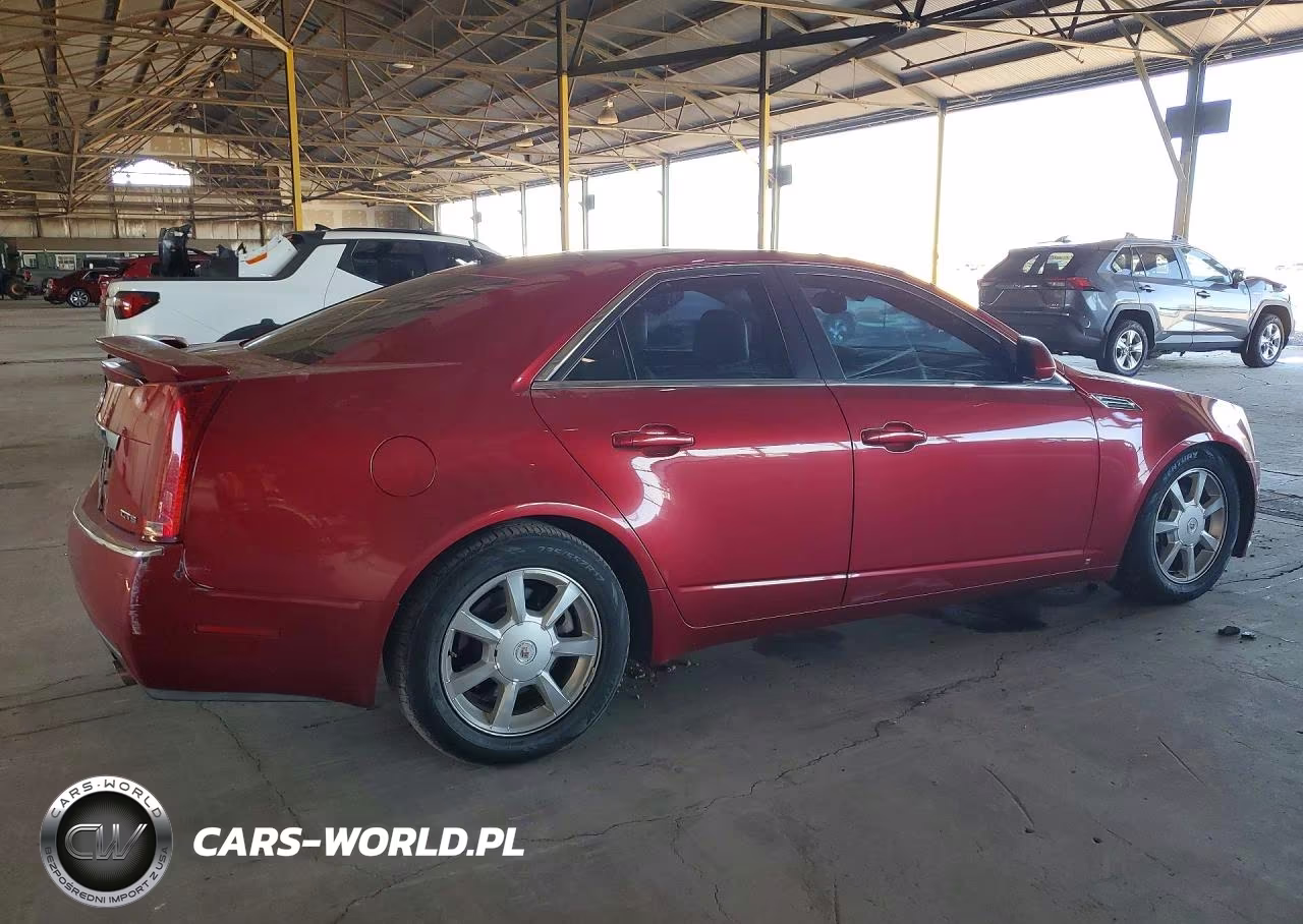 2008 Cadillac Cts Hi Feature V6 VIN:1G6DR57V180150204 - 3