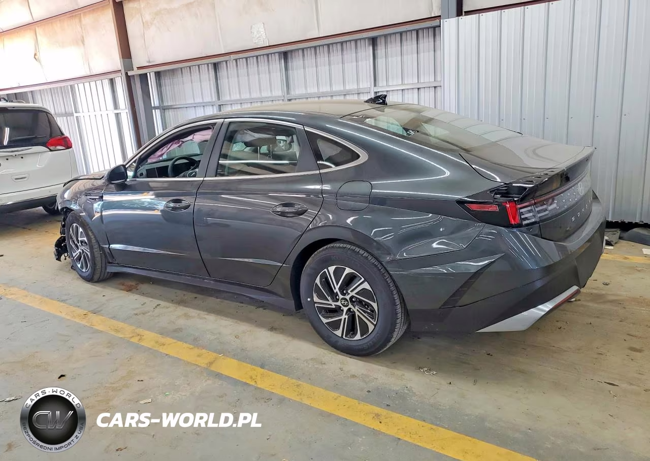 2026 Hyundai Sonata Hybrid Blue VIN:KMHL24JJ2TA181277 - 2