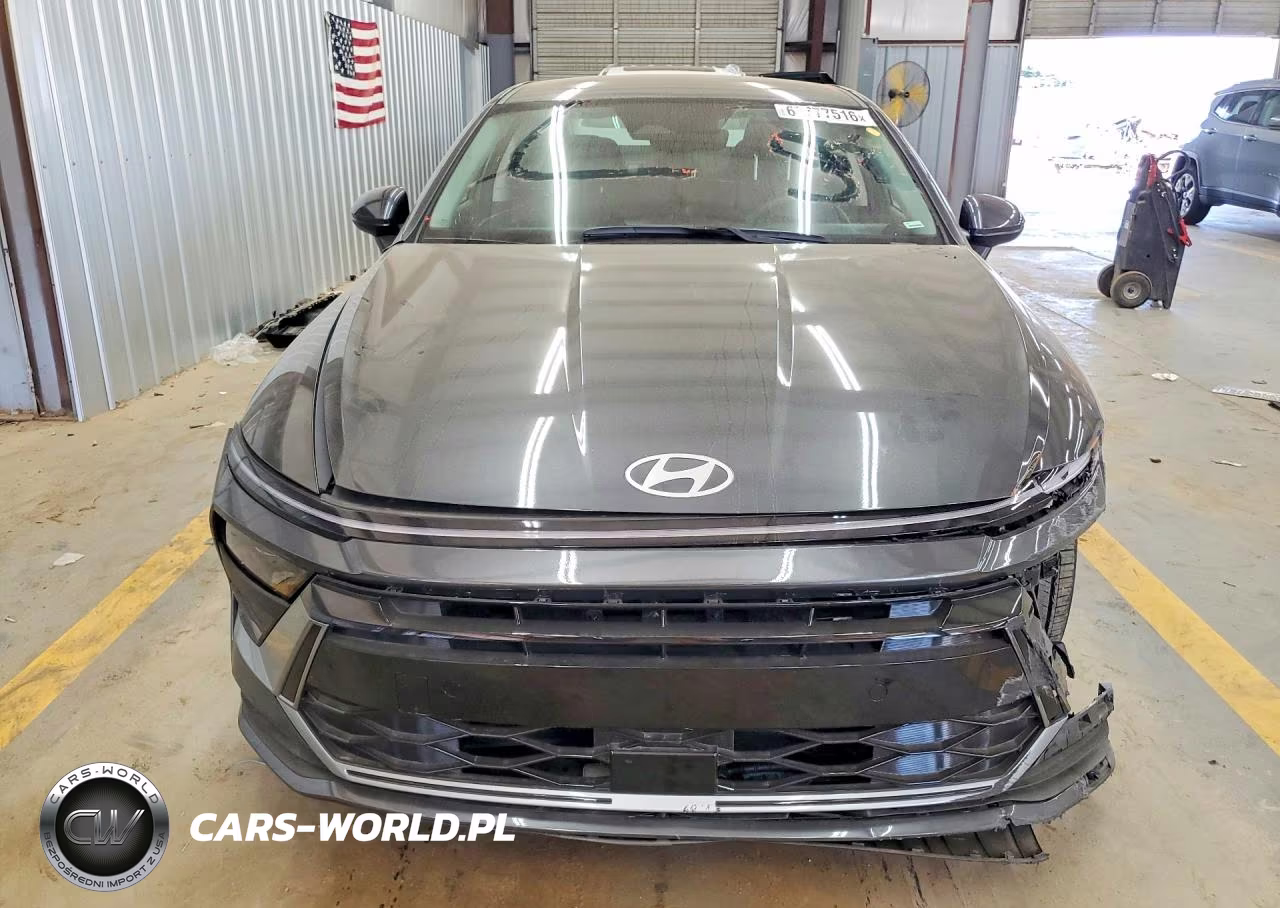 2026 Hyundai Sonata Hybrid Blue VIN:KMHL24JJ2TA181277 - 5