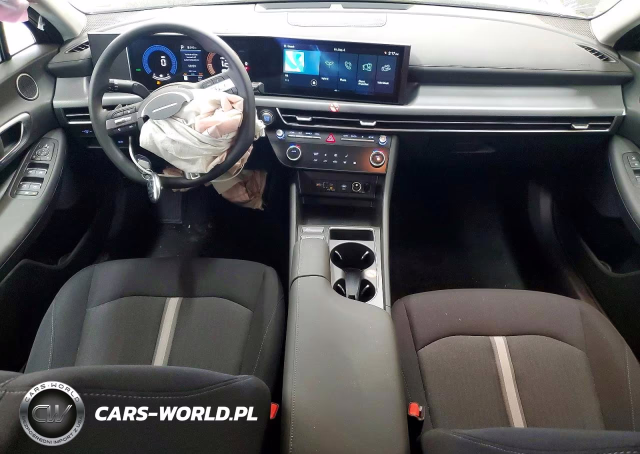 2026 Hyundai Sonata Hybrid Blue VIN:KMHL24JJ2TA181277 - 8