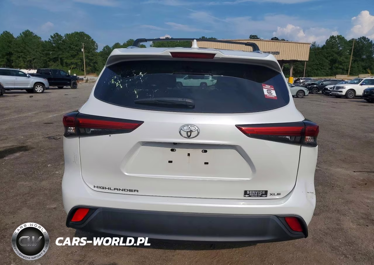 2022 Toyota Highlander Xle VIN:5TDGZRAH4NS560007 - 6