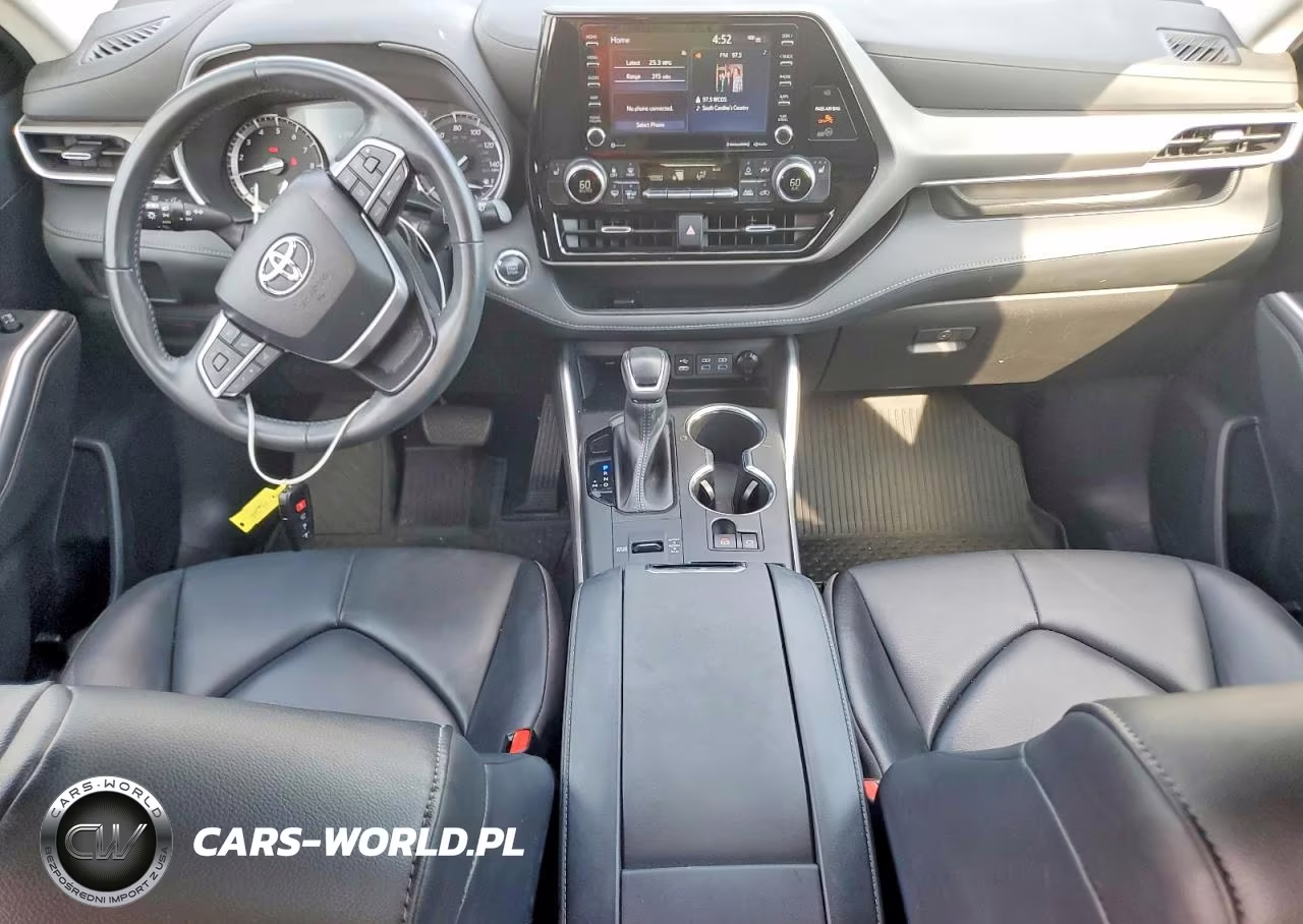 2022 Toyota Highlander Xle VIN:5TDGZRAH4NS560007 - 8