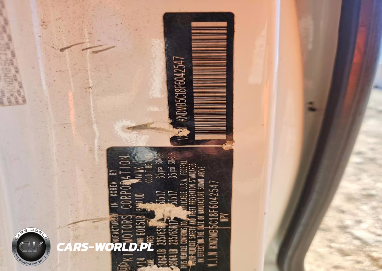 2015 Kia Sedona Lx VIN:KNDMB5C18F6042547 - 14