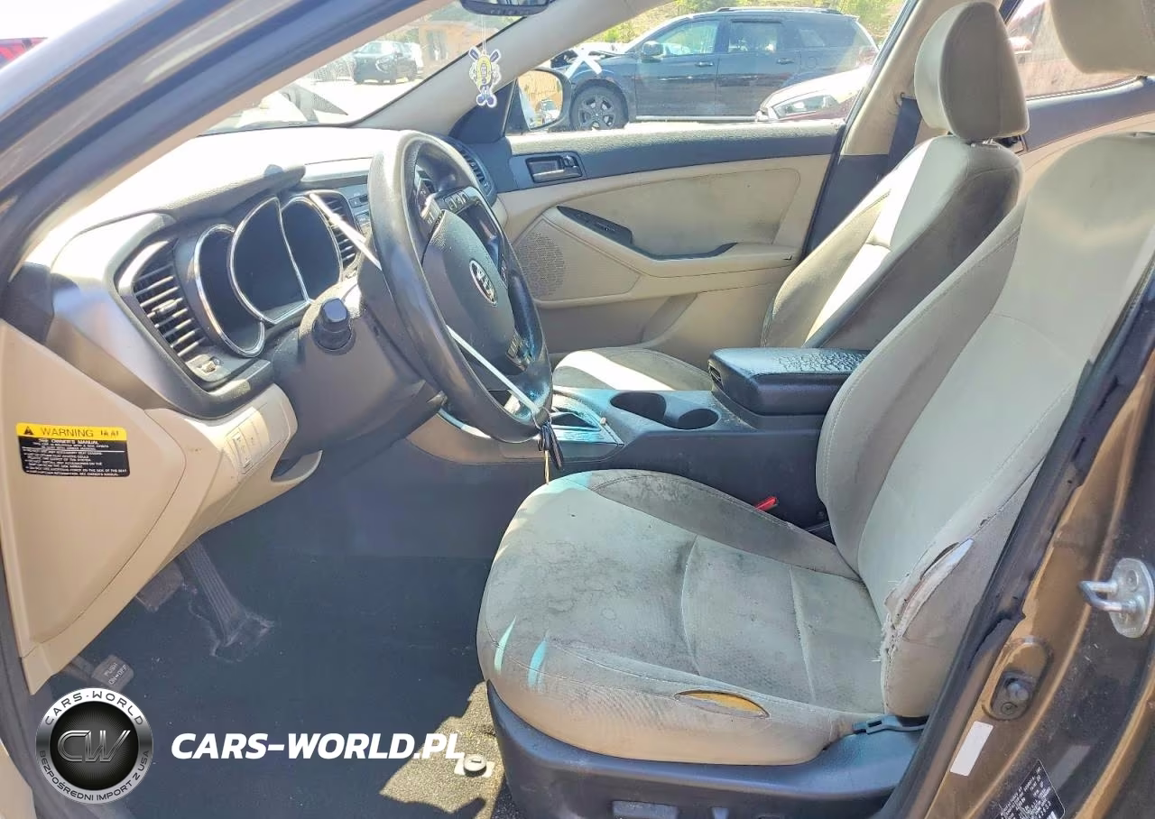 2013 Kia Optima Lx VIN:5XXGM4A79DG243655 - 7